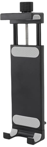 Adaptadores de Montaje en Trípode, Soporte de Montaje de Trípode de Aleación de Aluminio para Tableta, Montaje en Trípode de Tableta con Tornillo de 1/4, Ajuste Rápido de 120