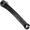 Aartner Linkshänder Fahrrad Kurbel, Diamant Fahrrad Kurbelarm, Eisen Tretkurbel Fahrrad, Vollmassive Kurbeln,für Rennräder,Mountainbikes, Falträder (165mm)