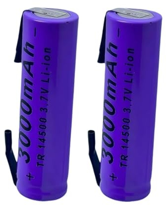 Elektrische Zahnbürste, 3,7 V/3000 MAh, Lithium-Akku. Kompatibel Mit Oral-B Pro2 3766 IO4 IO5 IO6 IO7 IO8 IO9(2PCS)