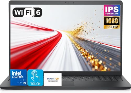 Dell Inspiron Laptop con pantalla táctil | Intel 10-Core i5-1334U (Beat i7-1250U) | 15.6 pulgadas FHD antirreflejos | 32 GB de RAM | 2.5 TB de almacenamiento (SSD PCIe de 2 TB + unidad portátil de 512