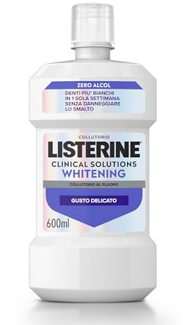 LISTERINE Collutorio Clinical Solutions Whitening, 600 ml
