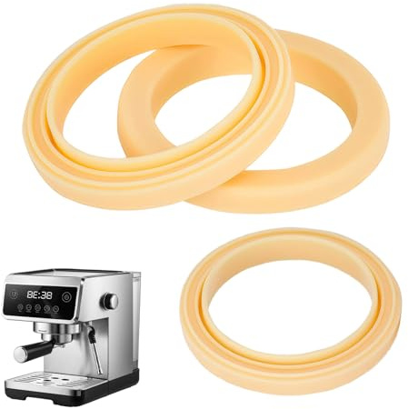 54mm Coffee Machine Brew Group Head Seal Gasket 3Pcs Silicone Steam Ring Replacement for Breville Espresso Machine 878/870/860/880/810/840/500 for Sage Barista Express 880/878/875