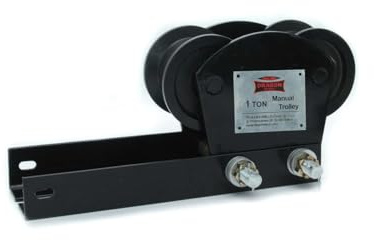 Dragon Winch Handfahrwerk 1T (1000kg) – Manuelle Laufkatze für I-Träger & Schiene – Kompatibel mit Industriewinden DWI 100-500 kg – Für Trägerbreite 60-110 mm