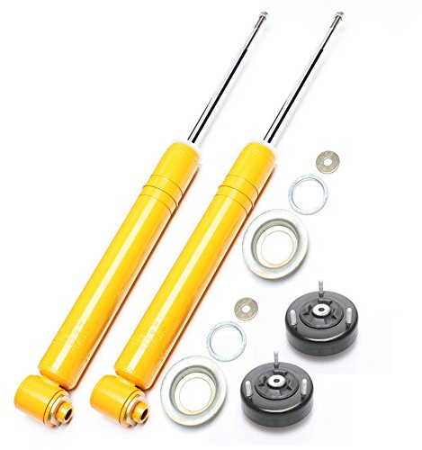 2X SPORT-STOßDÄMPFER GASDRUCK SPORTDÄMPFER HINTEN + DOMLAGER - 5ER E39 LIMOUSINE