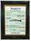 AnneSvea Angeln befreit! Druck Poster A4 Geschenk Typo Deko Angler Fische Fischer Rute Verein Anglerheim