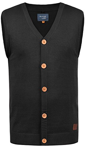 Blend BHLennardo Herren Pullunder Feinstrick Strickweste