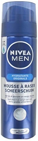 NIVEA Rasierschaum Men Original - 3er Pack (3 x 200ml)