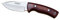 Joker Cuchillo desollador Pecari CR22, mango stamina, hoja de 8,5 cm MOVA, funda de cuero marrón, Herramienta de pesca, caza, camping y senderismo