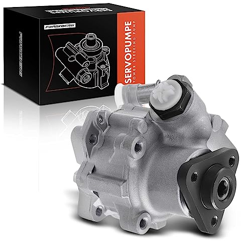 Frankberg Servopumpe Hydraulisch Lenkung ohne Riemenscheiben Kompatibel mit 5er E60 E61 520 525 530 2.2L-3.0L 2001-2010 Benzin Replace# 32416766190
