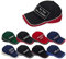 generisch Teamwear-Cap mit Wunschtext/Namen bis zu 2 Zeilen Bestickt (rot/schwarz/weiß)