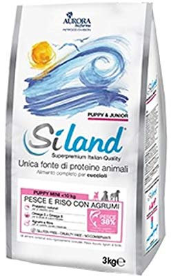 Siland Puppy Mini Monoprotein Hundefutter Fisch & Reis mit Krummen 3 kg