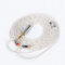 TRI Earphone Cable 4 Core Silver Plated Single Crystal Copper Cable, Upgraded HiFi Earphone Cable for TIN Audio T2 T3 UE900s SE215 SE425 BGVP Earphones (3.5mm Plug, MMCX)