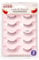 KISS Looks So Natural, False Eyelashes, 'Sultry', 12 mm, Includes 5 Pairs Of Lashes, Contact Lens Friendly, Easy to Apply, Reusable Strip Lashes, Glue-On