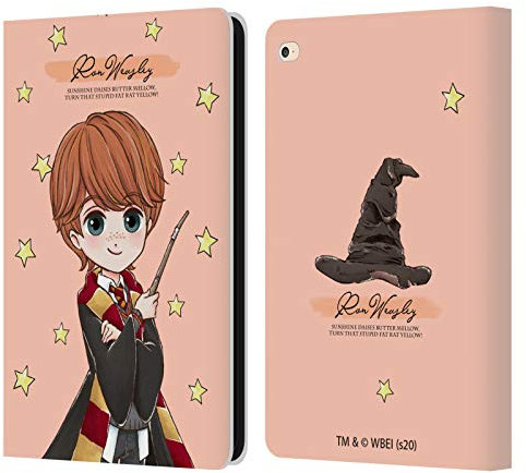 Head Case Designs Licenciado Oficialmente Harry Potter Ron Weasley Reliquias de la Muerte XXXVII Carcasa de Cuero Tipo Libro Compatible con Apple iPad Air 2 (2014)