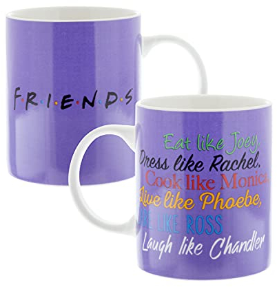 Paladone PP8429FR Tasse à café avec inscription Friends Personalités, produit sous licence officielle, multicolore