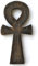 Holzgeschnitztes Ankh-Symbol Hieroglyphe, Schlüssel des Lebens