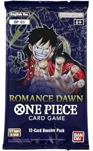 BANDAI | One Piece Kartenspiel: Booster Pack – Romance Dawn [OP-01] | Kartenspiel | ab 6 Jahren | 2 Spieler | 15 Minuten Spieldauer, BCL2645770