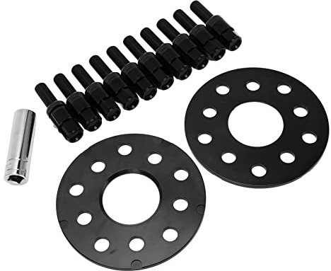 Adaptador de rueda duradero con orificio de buje 5x100 / 5x112 Anti-Roll Over Hub Center Spacer Kit Bola gruesa de 5 mm para automóvil