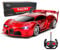 Ferngesteuertes Auto 1/18 Hochgeschwindigkeits Spielzeug für Jungen Mädchen ab 3 4 5 6 7 8 9 Jahre RC Car mit Scheinwerfer Weihnachten Geburtstags Geschenke für Kinder (Rot)