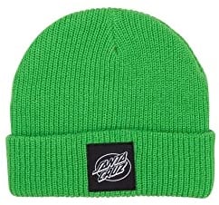 Santa Cruz : Oval Dot Mono Beanie, grün, onesize