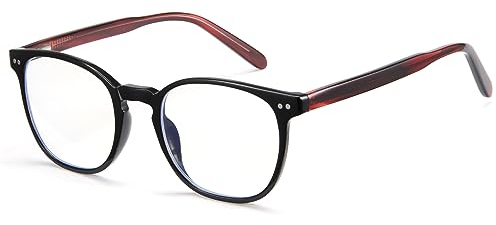 Cyxus Blaulichtfilter Brille Ohne Stärke Herren Damen Mode Computer Schutzbrille Bildschirmbrille Gaming Brille 8138T40