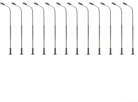 10PCS Modelleisenbahn Zug Lampe Einzelkopf Post Straße LED Lichter, 1977062255