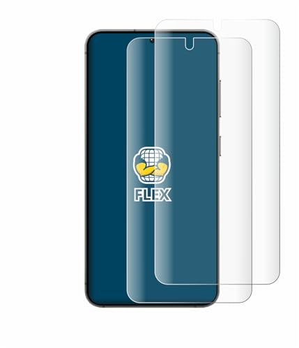 BROTECT 2 Stück Full-Cover Schutzfolie für Samsung Galaxy S24 / S25 Full-Screen Displayschutz-Folie [3D Curved, Anti-Fingerprint, Kristall-Klar]