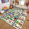 3D Lernen Sie Das ABC-Alphabet 180 X 280 cm Kinder Jugendliche Jungen Teppich Schlafzimmer Dekoration Kinderzimmer Wohnzimmer, Krabbelmatte Modern Weichem Flanell Kinderteppiche -0P6O