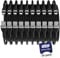 Conable USB A to USB C Cable (2 FT, 10-Pack), Multi Pack Bulk Nylon USB A to C Charger Cable, 3A Fast Charging for iPhone 15/15 Pro /15 Plus /15 Pro Max, iPad Mini/Air/Pro, Galaxy S23, LG, Black
