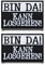 2 Pieces BIN DA!KANN LOSGEHEN Patch Tactical Embroidery Patches,Full Embroidered Appliques Tactical Loop and Hook Military Funny Flag Patch for Backpacks,Clothes,Jacket,Vest,Bags,Jeans,Caps,Hats Etc