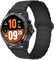 Lamshaw bracelet Compatible Ticwatch Atlas, 20mm, 22mm, 24mm magnétique silicone Sport bracelet magnétique fort bracelet compatible Ticwatch Atlas, Pro 5 enduro, Pro 5, Pro 3 ultra BT (Noir, 24mm)