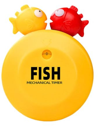 QOCUILC Temporizador mecánico para niños, cuenta regresiva de 60 minutos, diseño colorido, ideal para cocina, estudio y gestión del tiempo