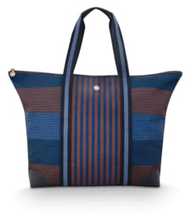 Pip Studio Tilda Tragetasche Gross Streifen Blau