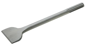 Dapetz ® SDS Max Chisel 75mm x 300mm Wide Chisel for Tile, Ceramics, Render, Floor, Masonry, Stone, Brick & Concrete Compatible with All SDS Max Hammers Heavy Duty Removing, Loosening and Demolishing