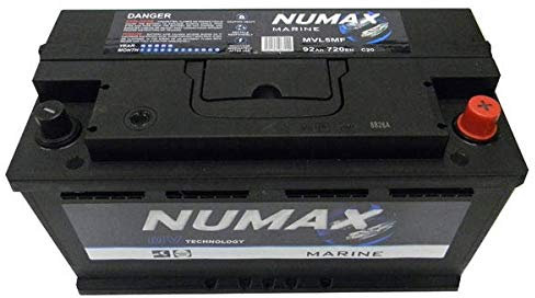 Numax - Batterie de démarrage Loisirs/Camping-cars Numax Marine L5 MVL5MF 12V 92Ah / 720A