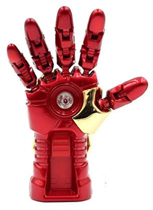Clé USB Pen Drive Flash USB2.0 The Dessin animé Créatif Haute Vitesse Portable Personnalité Imperméable 4/8/16/32/64 / 128GB (4GB, Iron Man Right Hand)