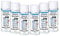 WEICON 6-11554400 schwarz Universal Dicht-Spray 6er-Set– 400 ml haftstarker Sprühkunststoff