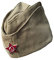 Ganwear Original Russische UDSSR-Armee-Kappe Militär Uniform Pilotka Hut Sowjetisches roter Stern