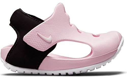 NIKE Scarpe da ginnastica da bambino Sunray Protect 3, Rosa Schiuma Bianco Nero, 26 EU