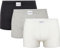 Calvin Klein Trunk Bóxer, Grey Heather/Black/Snow Heather, L, Uomo