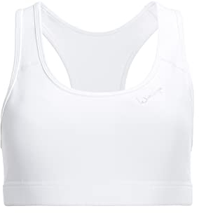 WINSHAPE Damen Functional Comfort Sb102c Mit Herausnehmbaren Pads Sport-BH, Weiß, M EU