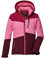 killtec Mädchen Funktionsjacke mit Kapuze und Schneefang/Outdoorjacke ist wasserdicht KOW 170 GRLS JCKT, pink, 128, 40927-000