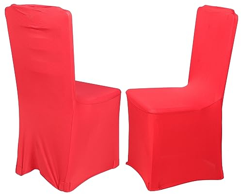 BESPORTBLE Tischdecken 2 Stück Stuhlhussen Tischdecke Weiß Elastische Tischdecke Möbelschoner Esszimmerstuhl Schonbezüge Für Stühle Esszimmerstuhl Schoner Armlehne Schutzhülle Sofabezug