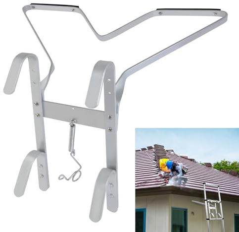 VickyHome Heavy Duty 'V' Type Ladder Stand Off, Roof Ladder Straight Ladder Combination Ladder Ladder Standoff Ladder Accessory Kit, Fits Universal Ladder