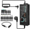 DEWIN Adaptador Corriente Universal, 5A 120W Adaptador Universal Ajustable 100V-240V CA a CC 3V-24V Adaptador de Corriente Universal Fuente Alimentacion Regulable