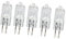 UGEFKMQ G5.3 Double Needle Halogen Lamp G5.3 Halogen Bulb 220V 20W Dimmable Warm White G5.3 Halogen Light Bulb,20W,5Pc