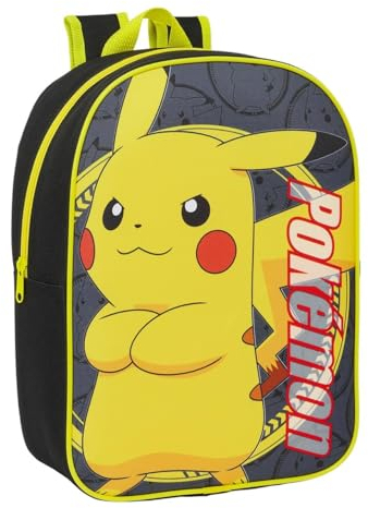 Pokemon Po Basic Bp Rucksäcke, Schwarz, One Size, mehrfarbig, One size