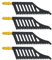 OTOTEC Lama Per Seghetto Alternativo Con Attacco A T 4 Pezzi 112 X 32 X 1,2 Mm Compatibile Con Dewalt Compatibile Con Bosch 11 TPI