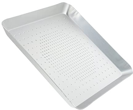 COLLBATH Punch Pizza Pan Square Baking Tray Non-Stick for Oven Baking Pizza Trays for