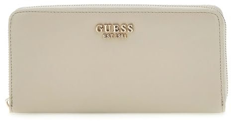 GUESS Laurel SLG Zip Around Wallet L Taupe